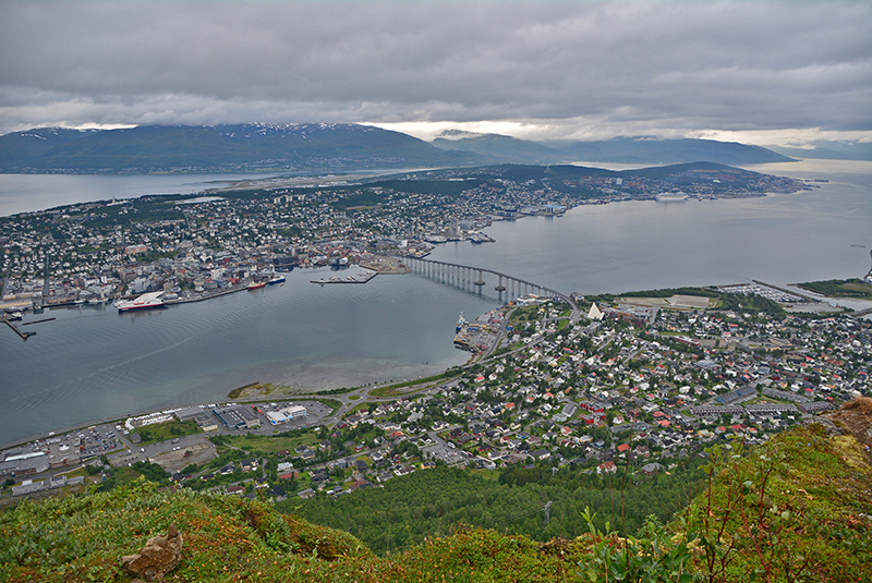 Tromso von oben