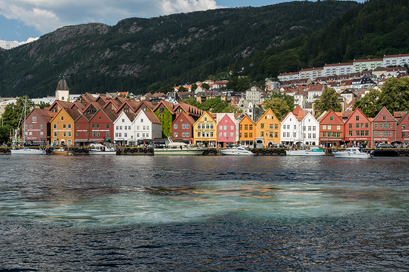 Bergen Geschäftshäuser