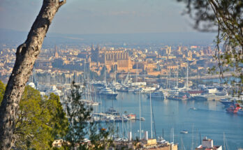 Blick auf Palma de Mallorca